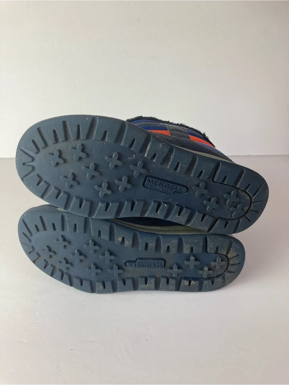 Merrell Kids' Waterproof Winter Boots Navy Blue Little Boy Size 1